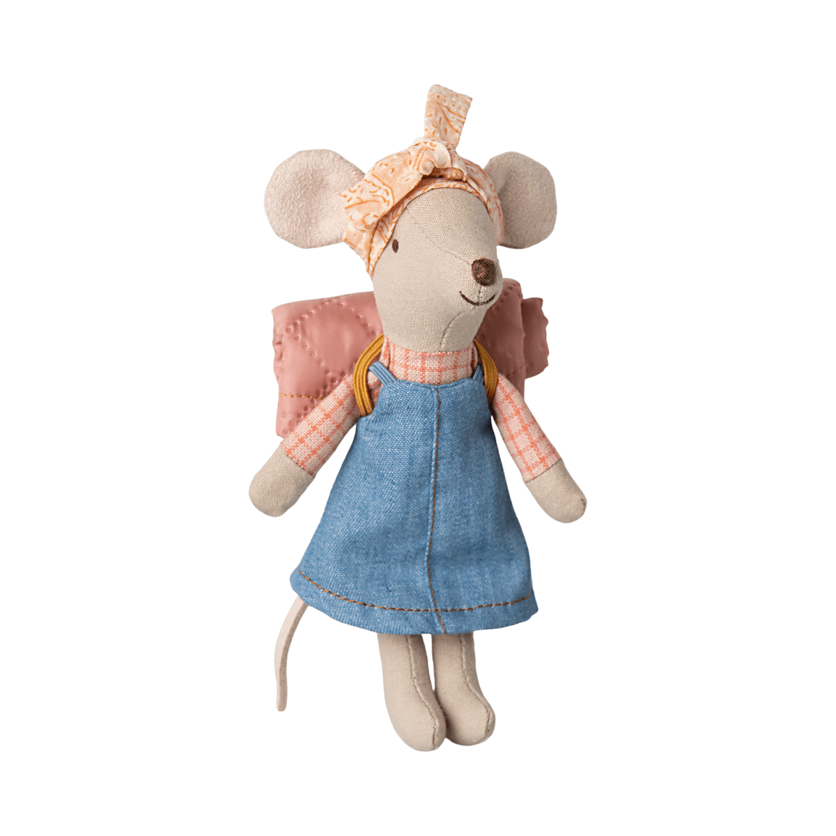 【希少】Maileg メイレグ 75cm 超特大うさぎ 青ワンピース　タグ付き Maileg Hiker Mouse, Big Sister 2025 – Adventure Toy Doll – The