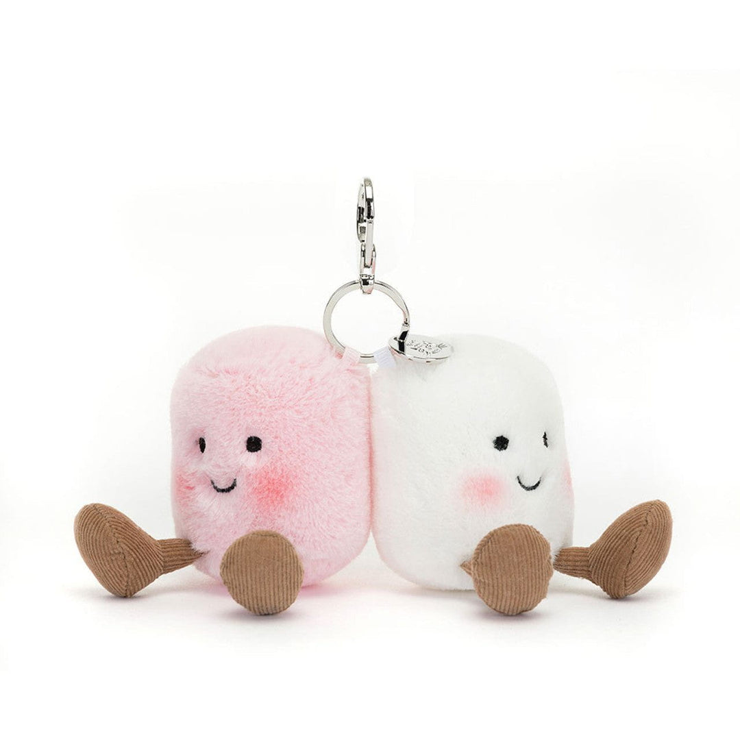 Jellycat Amuseable Pair Of Marshmallows Bag Charm Bag Charms Jellycat