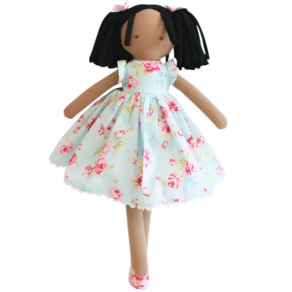 Alimrose Addie Blue Floral Dolls Alimrose