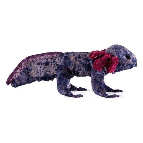 Folkmanis Finger Puppet - Axolotl, Black Finger Puppet Folkmanis