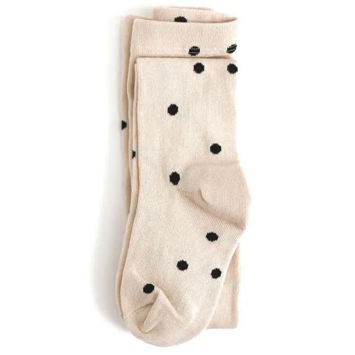 Little Stocking Co. - Vanilla Dot Knit Tights Tights Little Stocking Co.