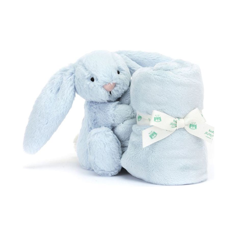 Jellycat Bashful Blue Bunny Soother – The Natural Baby Company