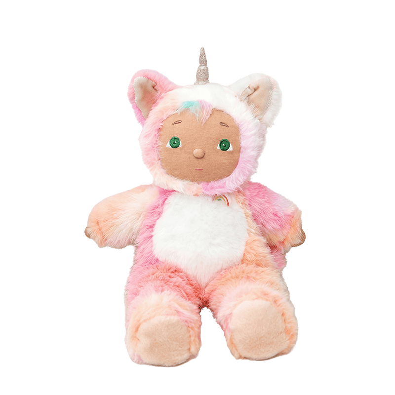 Olli Ella Cozy Dinkum Unicorn Stardust Rainbow - Toy – The Natural