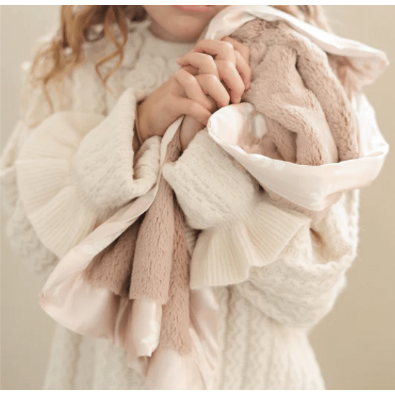Saranoni Satin Back Mini Blankets Swaddles & Blankets Saranoni Daisy