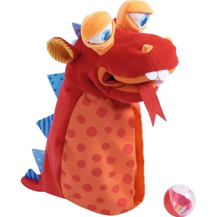 Haba Eat-It-Up Dragon Glove Puppet Toddler And Pretend Play Haba