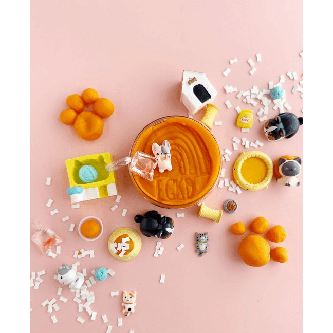 Earth Grown KidDough Friends Fur-Ever Play Kit Clay/Dough EGKD