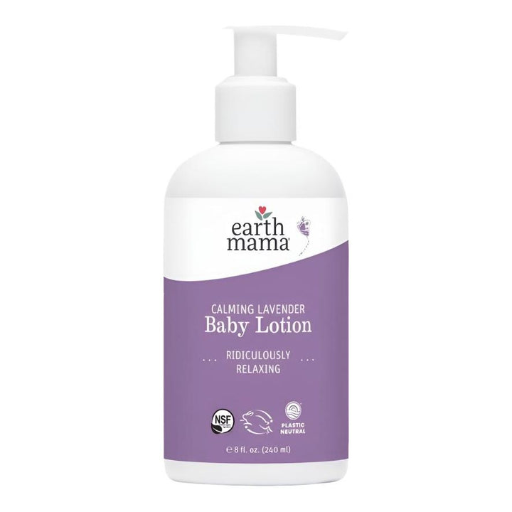 Earth Mama Organics - Calming Lavender Baby Lotion Bath Time Earth Mama Organics