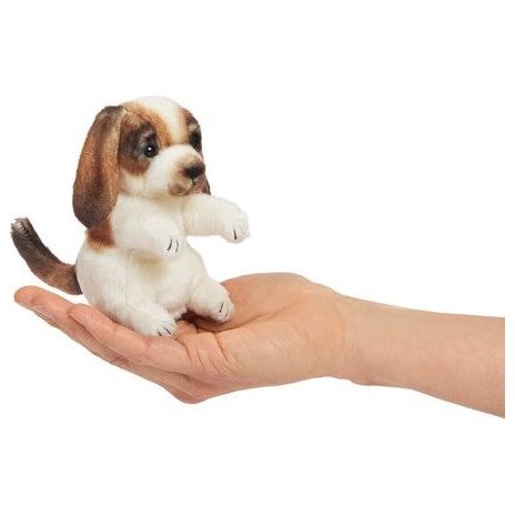 Folkmanis Finger Puppet - Mini Dog Finger Puppet Folkmanis
