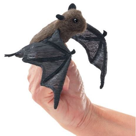Folkmanis Finger Puppet - Mini Bat Finger Puppet Folkmanis