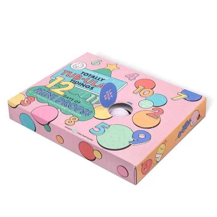 Dabble & Dollop 12 Days of Mini Bath Bombs Countdown Calendar Bath Time Dabble & Dollop