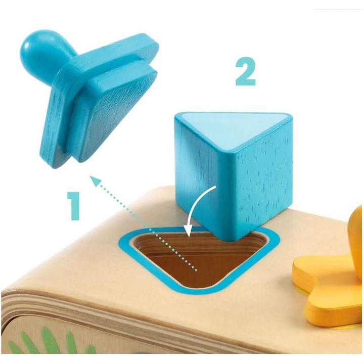 Djeco Multi Boita Wooden Puzzle Puzzles & Mazes Djeco
