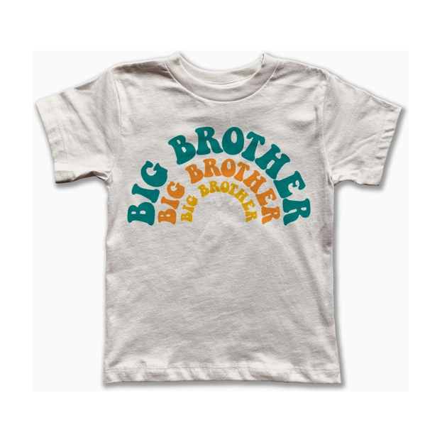 Rivet Apparel Big Brother Tee for Kids Baby Tops – The Natural
