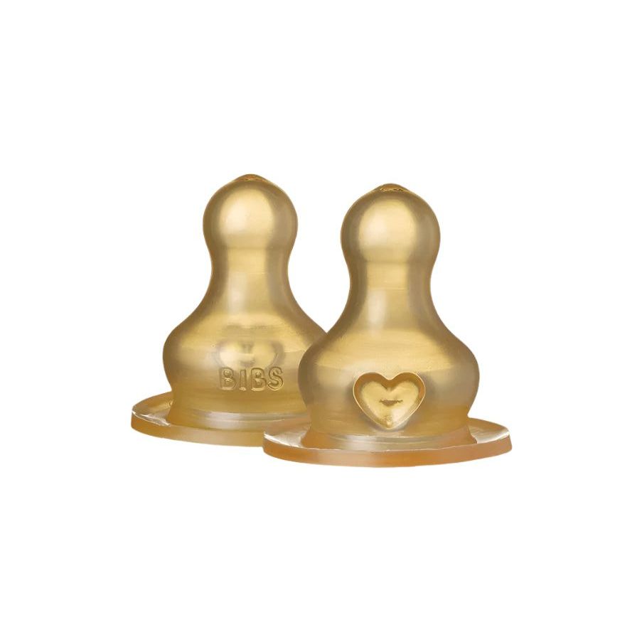 Bibs Bottle Latex Nipple Replacement - 2 Pack Bottles & Sippies BIBS USA