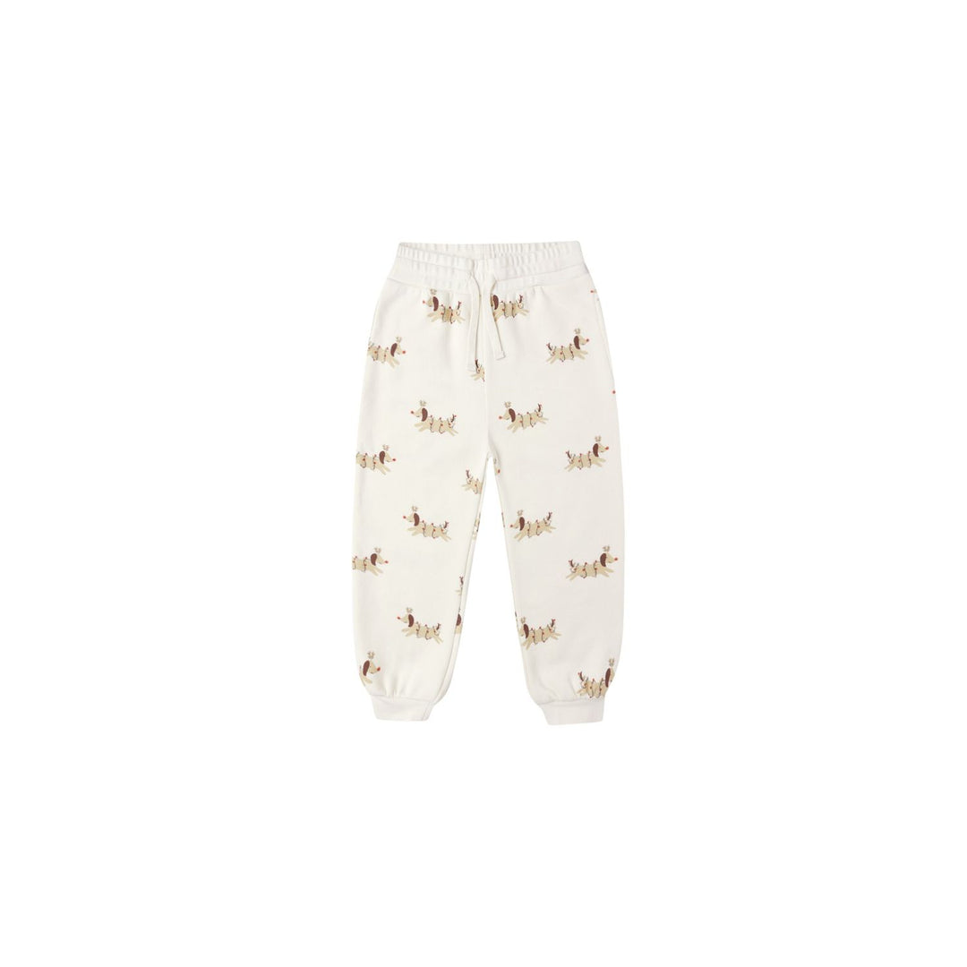 Rylee + Cru Jogger Sweatpant- Christmas Dog