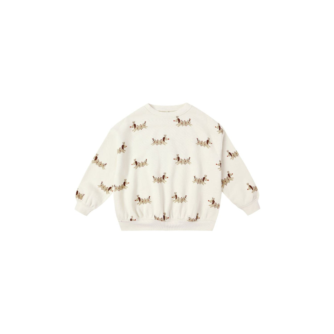 Rylee + Cru Relaxed Sweatshirt - Christmas Dog