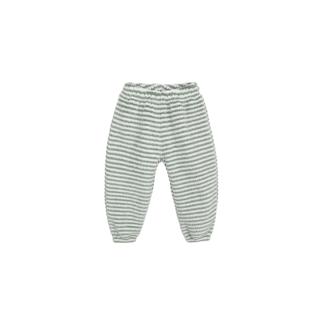 Rylee + Cru Relaxed Sweatpant - Evergreen Stripe