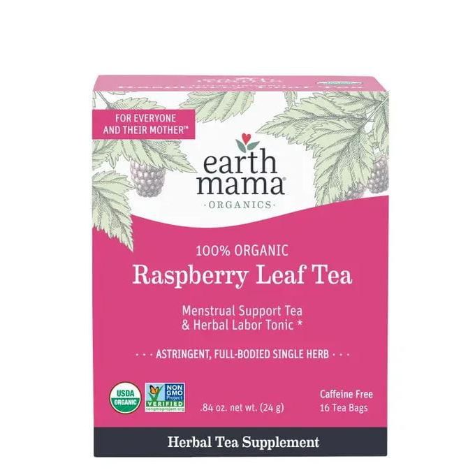 Earth Mama Raspberry Leaf Tea Supplements & Remedies Earth Mama Organics