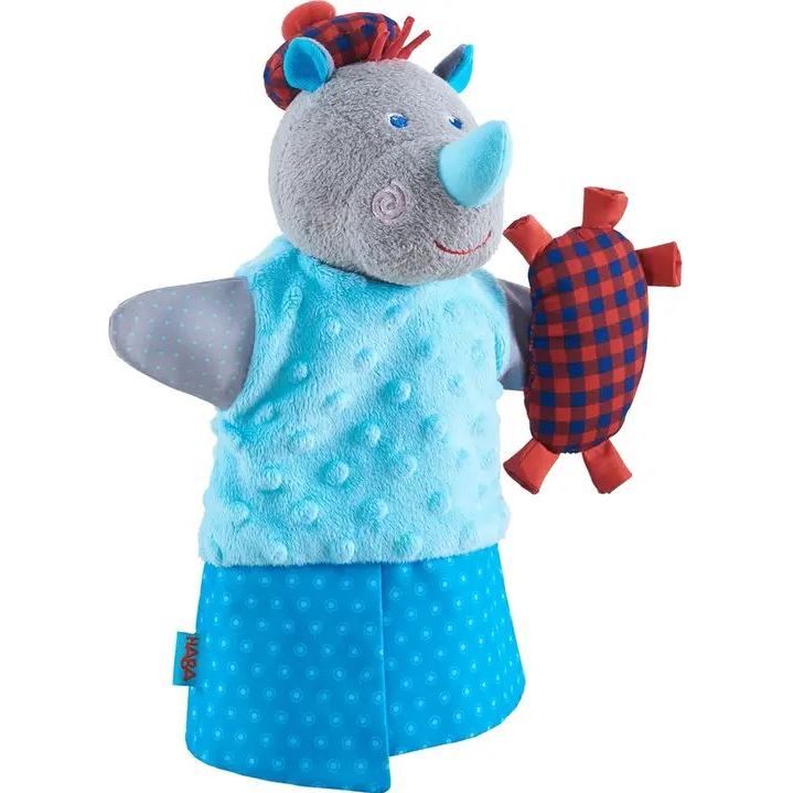 Haba Musical Rhino Glove Puppet Toddler And Pretend Play Haba