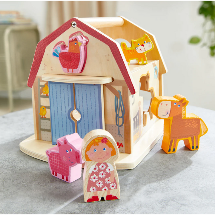 Haba Farm Sorting Box Toddler And Pretend Play Haba
