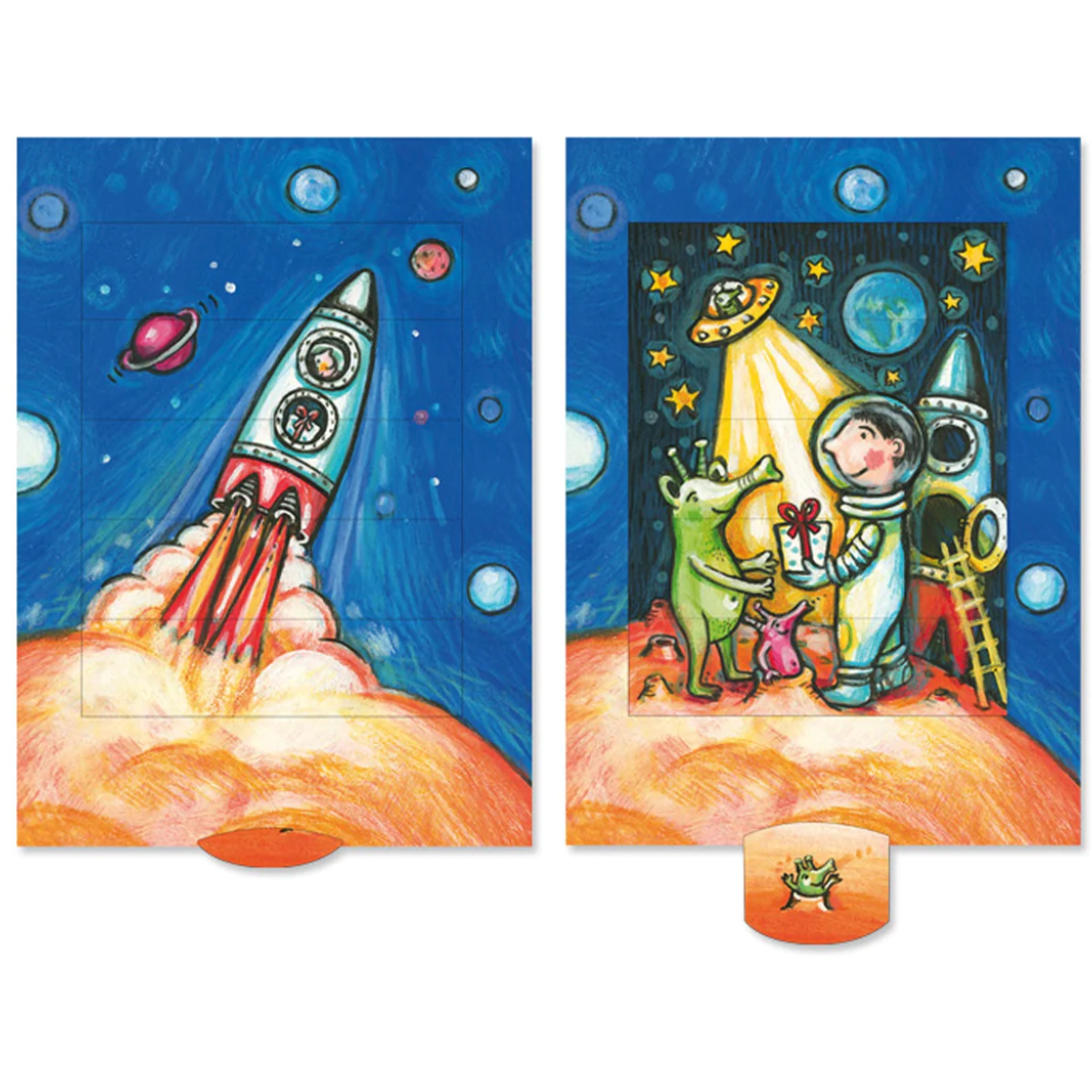 Barenpresse Living Card Rocket Gift Cards Barenpresse