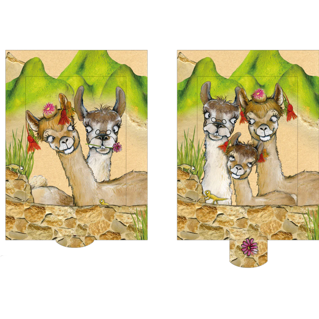 Barenpresse Living Card Llamas Gift Cards Barenpresse