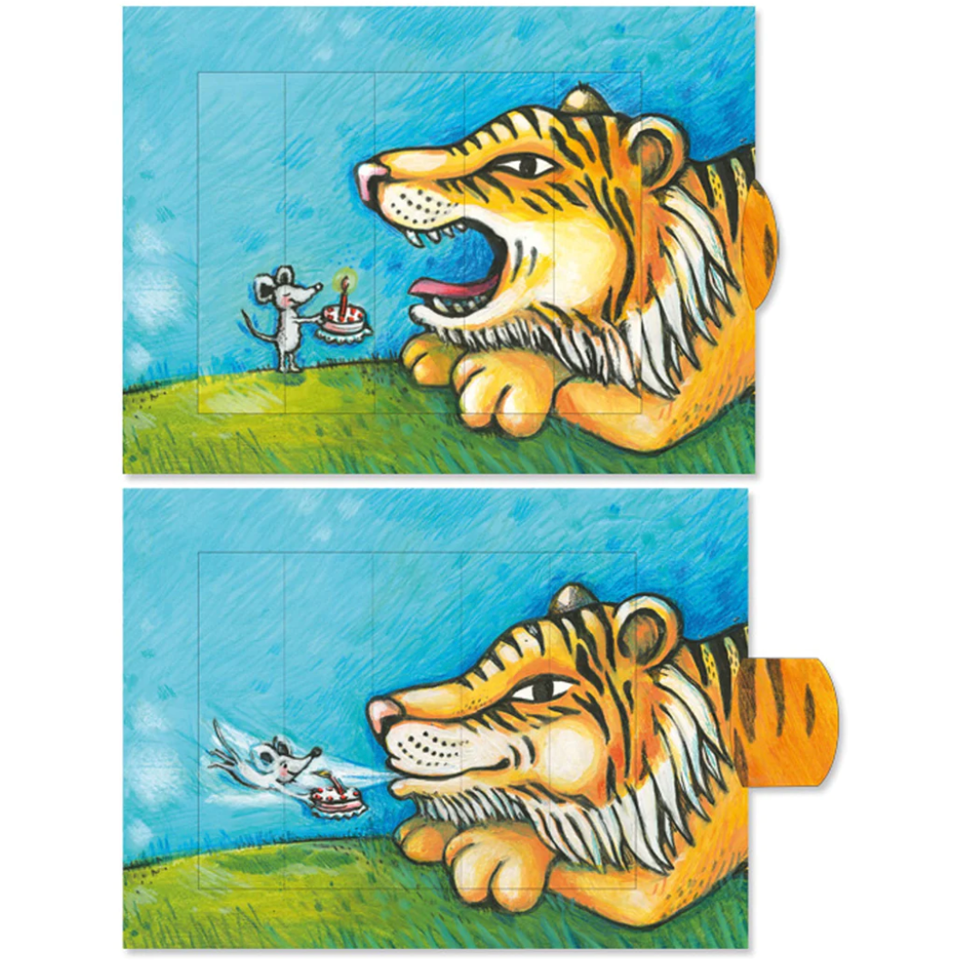 Barenpresse Living Card Tiger Birthday Gift Cards Barenpresse   