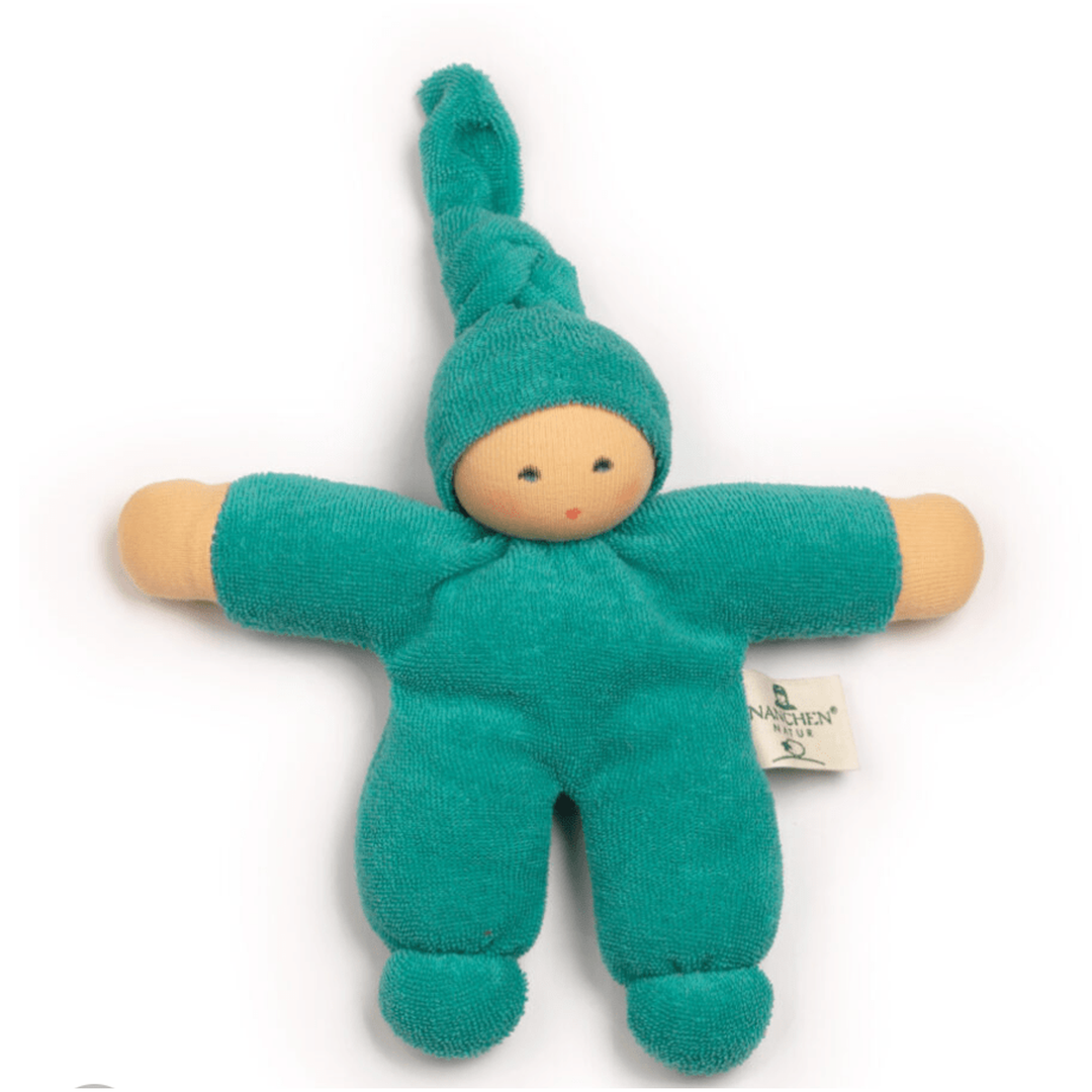 Nanchen Natur Pimpel Doll Turquoise Dolls Nanchen Natur Dolls