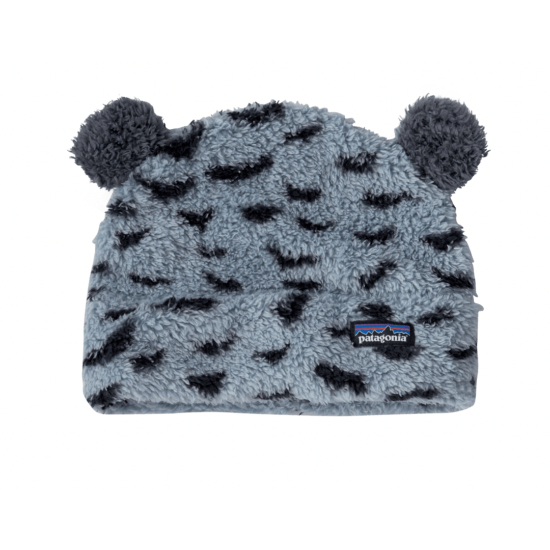 Fall 2023 Patagonia Baby Furry Friends Hat Baby & Toddler Hats Patagonia Snowy: Light Plume Grey 3m 
