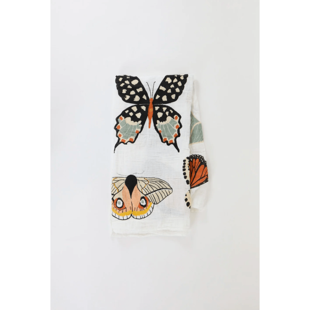 Clementine Kids Butterfly Collector Swaddle Swaddles & Blankets Clementine Kids   