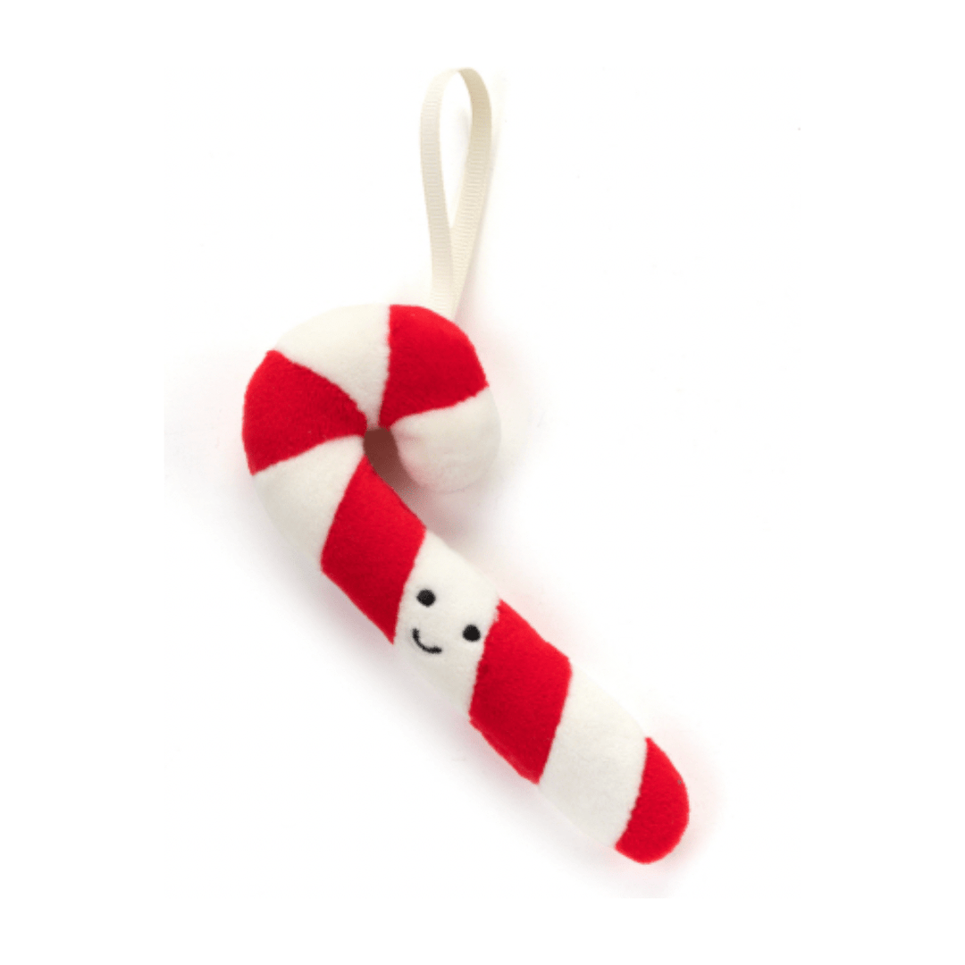Jellycat Festive Folly Candy Cane, 2023 Amuseable Jellycat