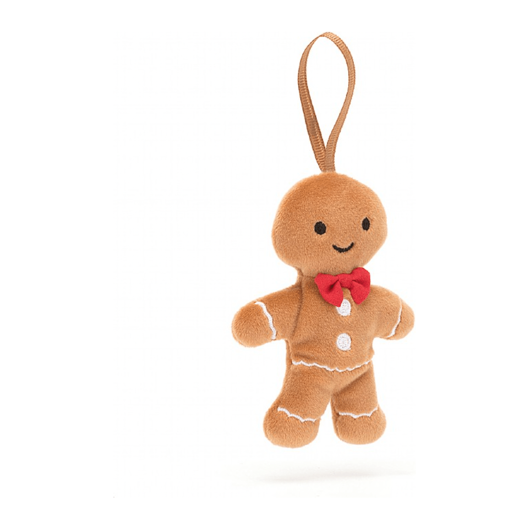 Jellycat Festive Folly Gingerbread Fred, 2023 Amuseable Jellycat