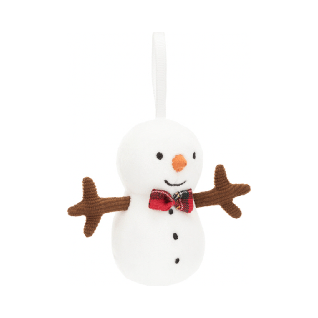 Jellycat Festive Folly Snowman, 2023 Amuseable Jellycat
