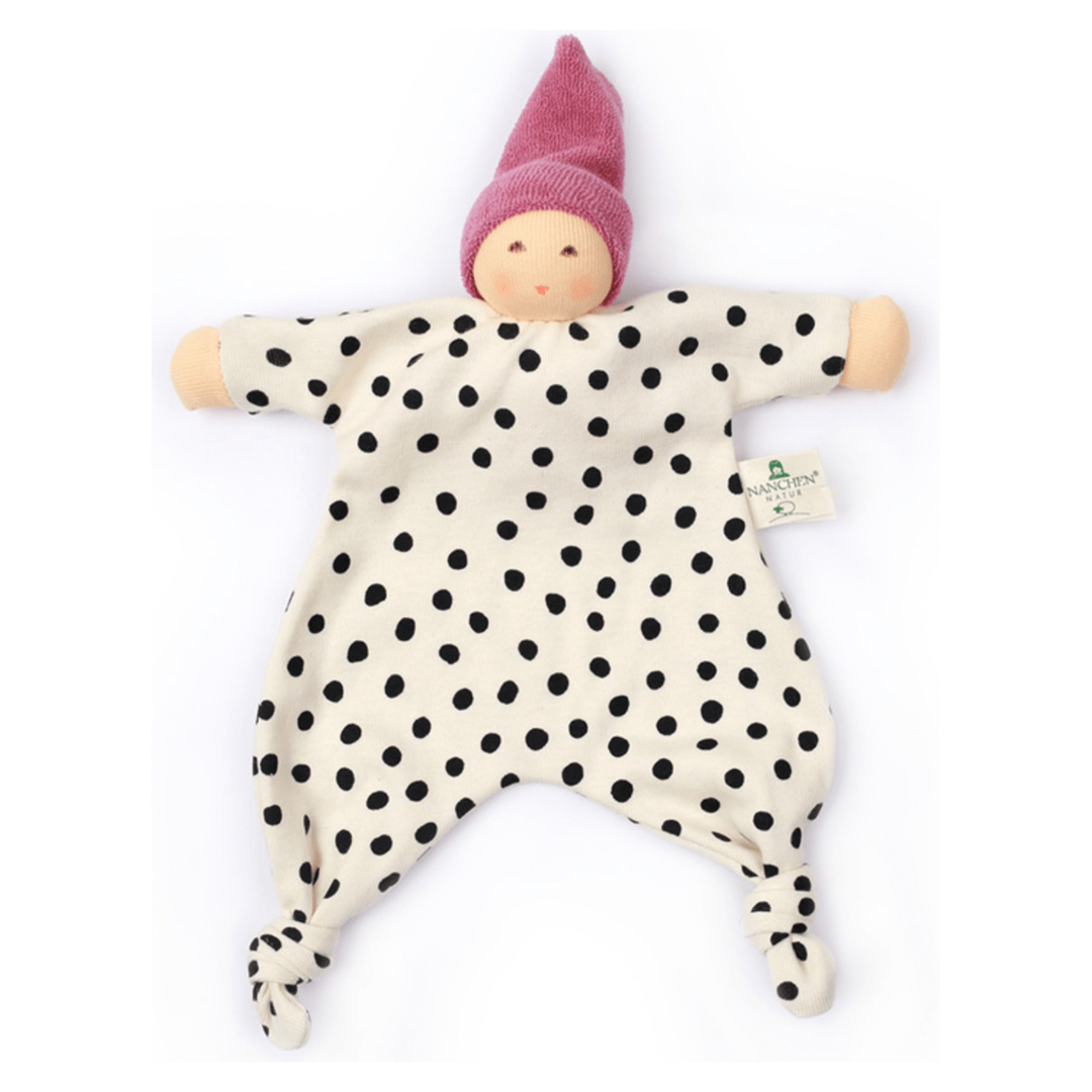 Nanchen Organic Blanket Doll Lilac Berry Dolls Nanchen Natur Dolls