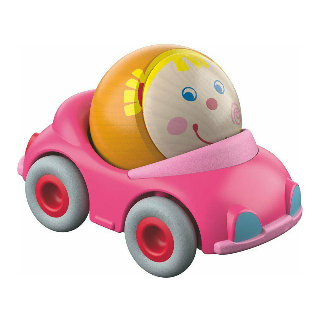 Haba Kullerbu Greta's Convertible Car With Wooden Ball Vehicles Haba