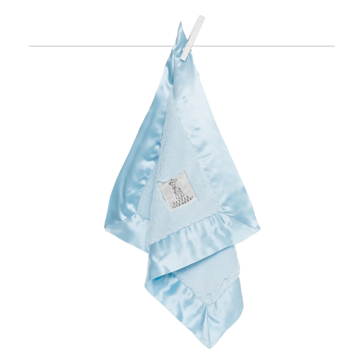 Little Giraffe Luxe Blanky Swaddles & Blankets Little Giraffe Blue