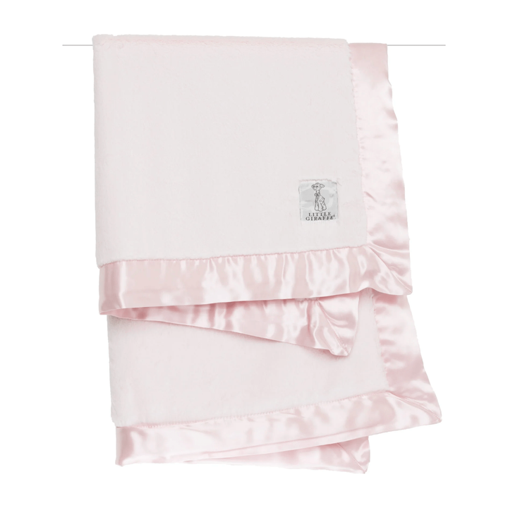 Little Giraffe Luxe Baby Blanket Swaddles & Blankets Little Giraffe Pink
