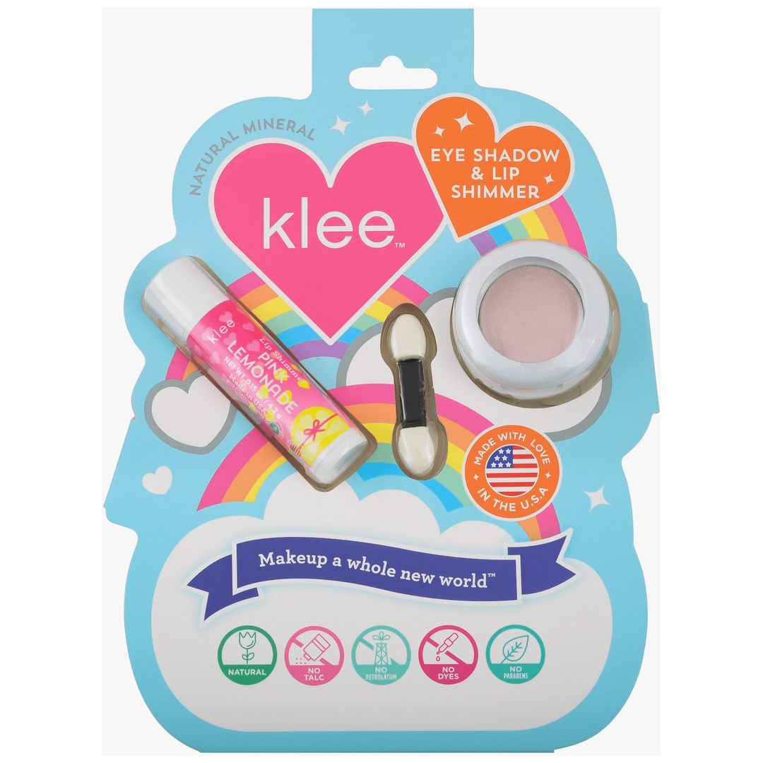Klee Naturals- Eye Shadow & Lip Shimmer Set- Primrose Shimmer Natural Toiletries Klee Naturals