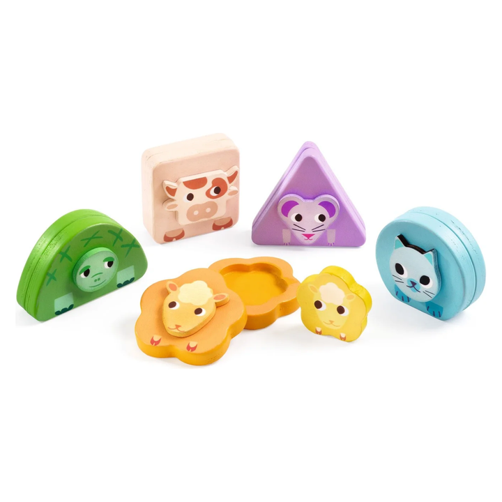 Djeco Kimami Farm Magnetic Game Puzzles & Mazes Djeco