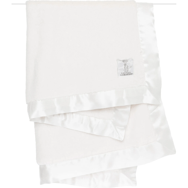 Little Giraffe Luxe Baby Blanket Swaddles & Blankets Little Giraffe Cream