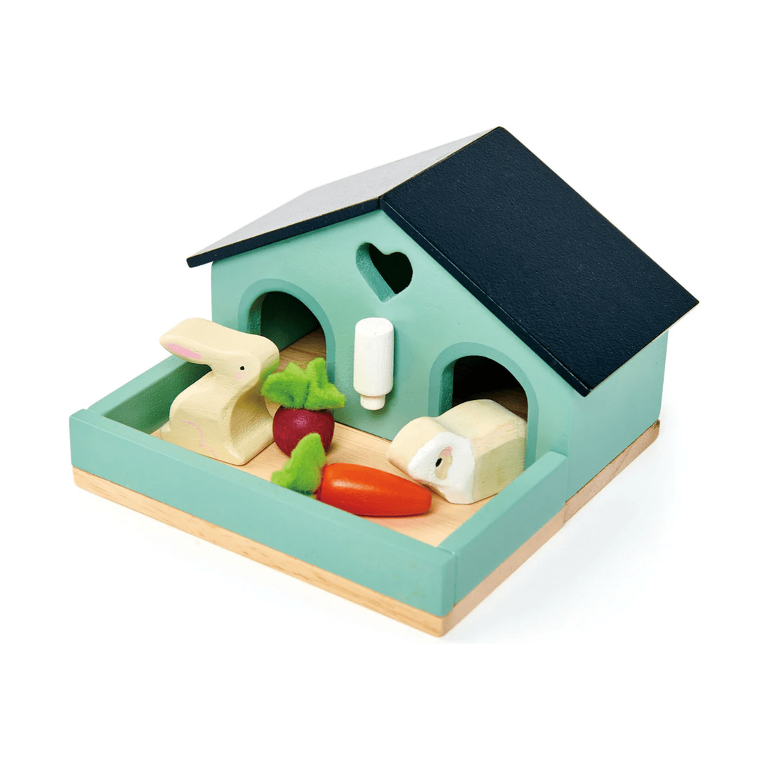 Tender Leaf Pet Rabbit Set Dollhouses and Access. Tender Leaf Toys   