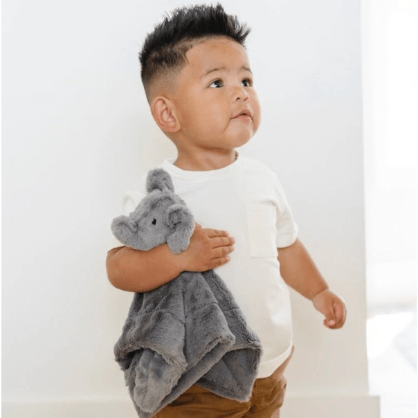 Saranoni Stuffed Animal Lovey- Elephant baby lovey Saranoni