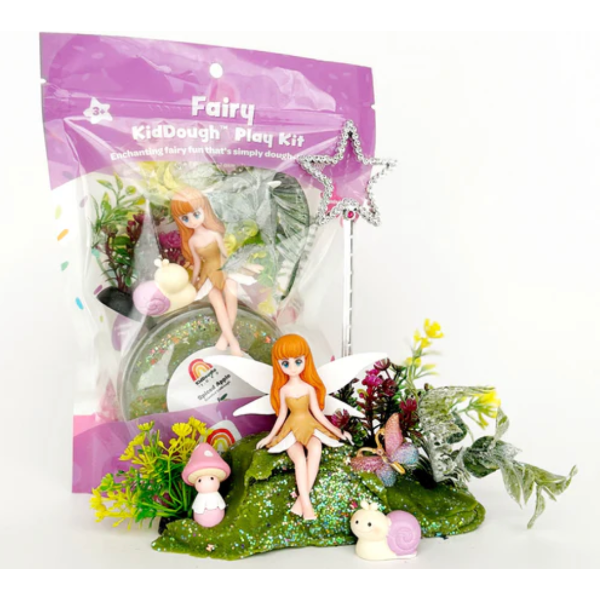 Earth Grown KidDough Play Kit – Fairy Sensory Dough Fun – The