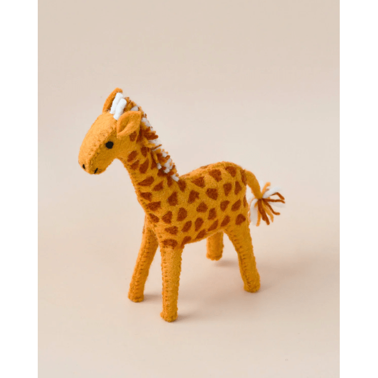 ぬいぐるみ Tara Tara Treasures Felt Safari Giraffe Toy – The Natural Baby Company