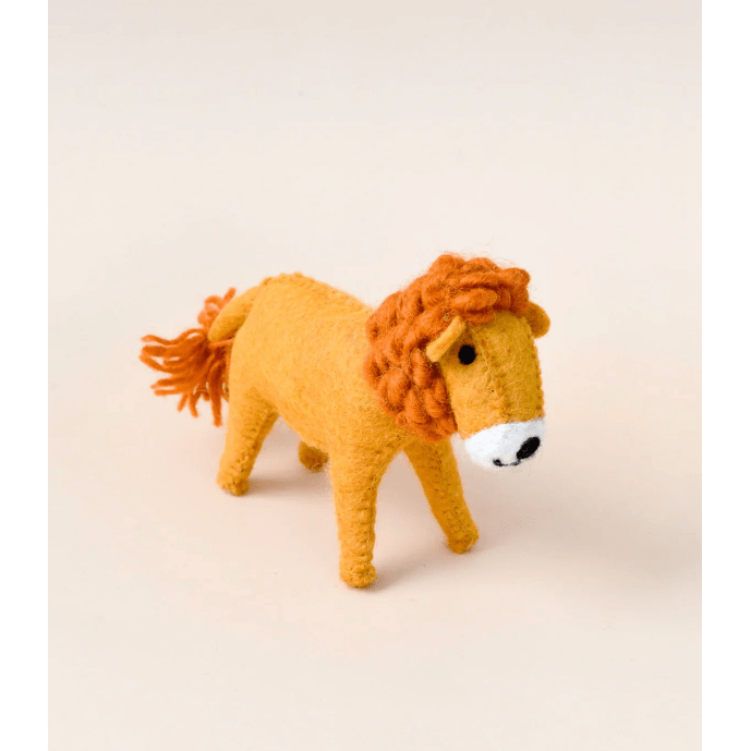 Tara Treasures Felt Safari Lion Toy - Main Image