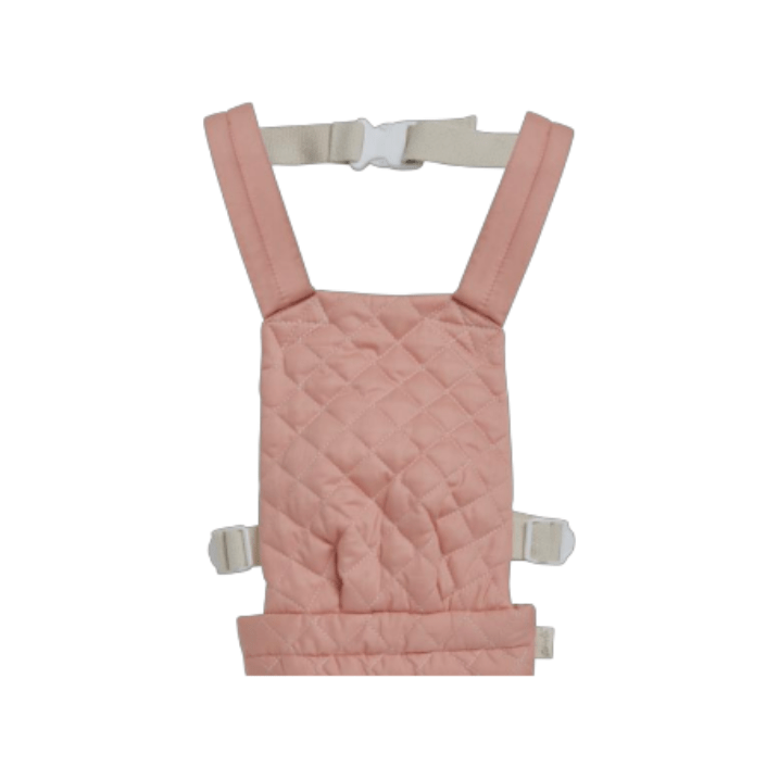 Olli Ella Dinkum Dolls Quilted Carrier – Rose Doll Carrier Olliella