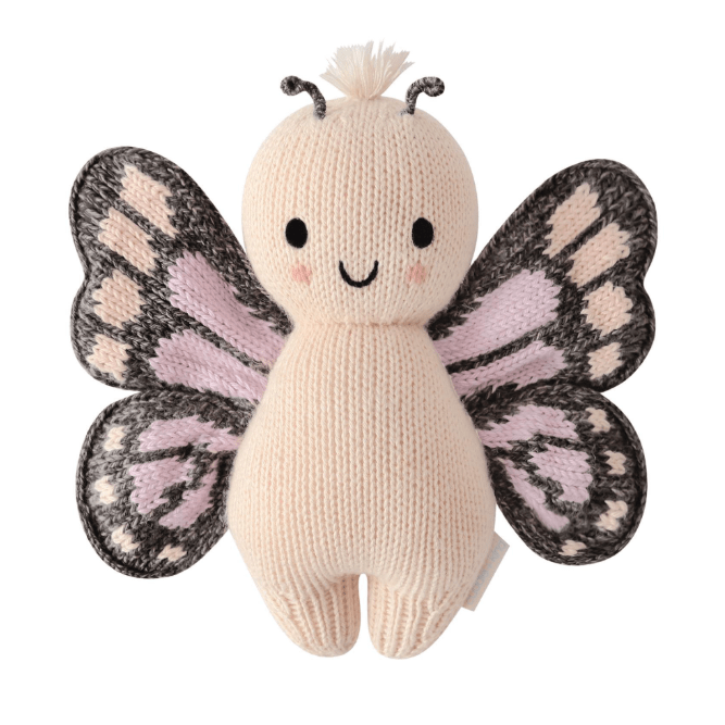 Cuddle + Kind Baby Butterfly- Peach Baby Animal Collection Cuddle + Kind