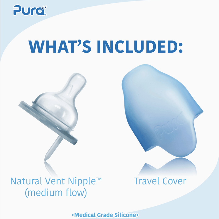 Pura Kiki 9oz Insulated Infant Bottle Bottles & Sippies Pura Stainless