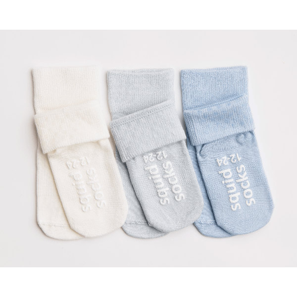 Squid Socks- Non-Slip, Stay Put Socks- Casen Socks Squid Socks