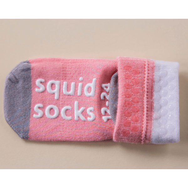 Squid Socks- Non-Slip, Stay Put Socks- Caroline Socks Squid Socks