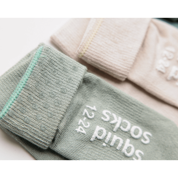 Squid Socks- Non-Slip, Stay Put Socks- Coastal Socks Squid Socks